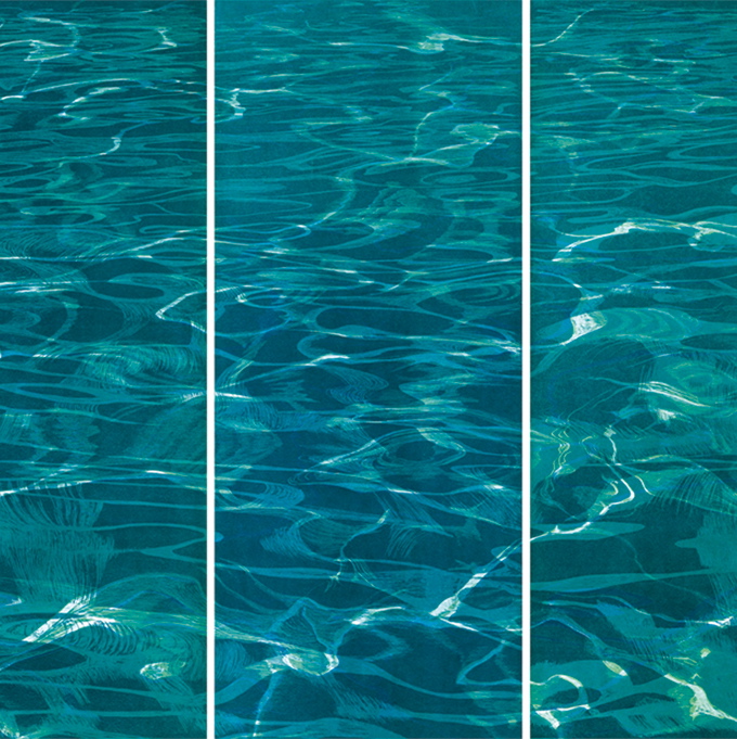 «Aegean Sea Odes»,  triptych